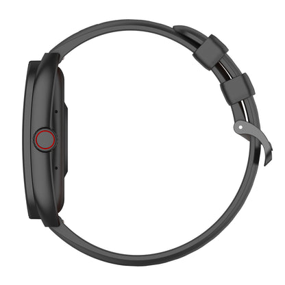 COLMI P86 AMOLED Smartwatch with a black band on a white background