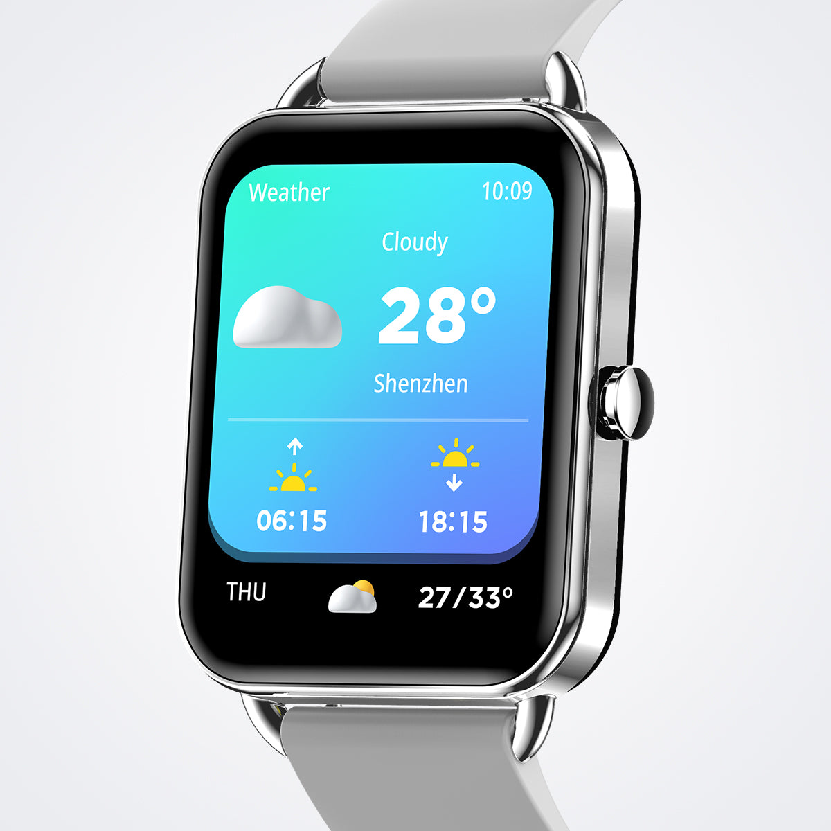 COLMI P20 smart watch weather