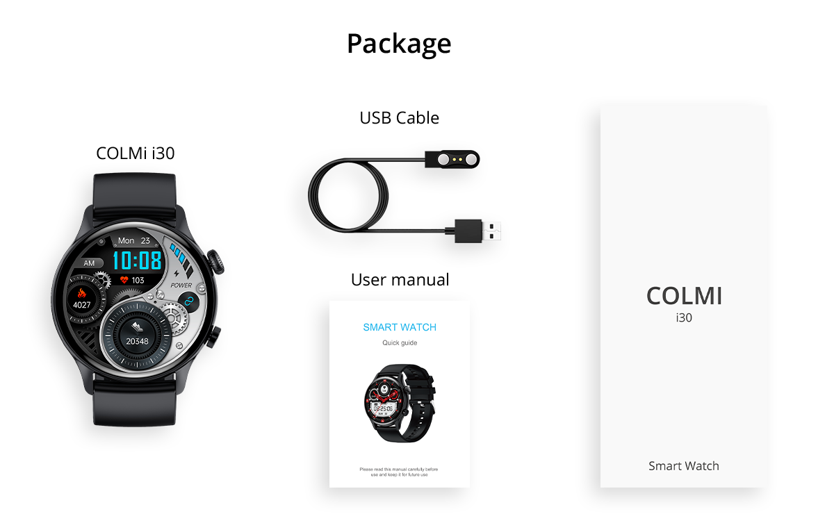 Smart Watch COLMi i30 Package Contents (21)